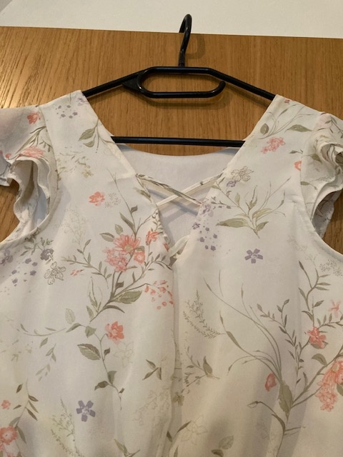 dívčí romantické letní šaty, společenské, vel. 38 - 2