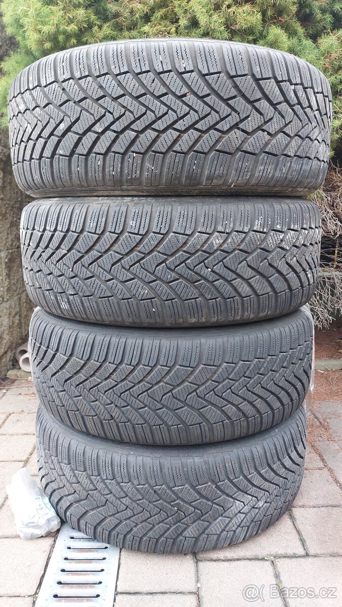 Kola zimní 16", orig. FORD, rozteč 5x108mm, pneu 215/55/16 - 2