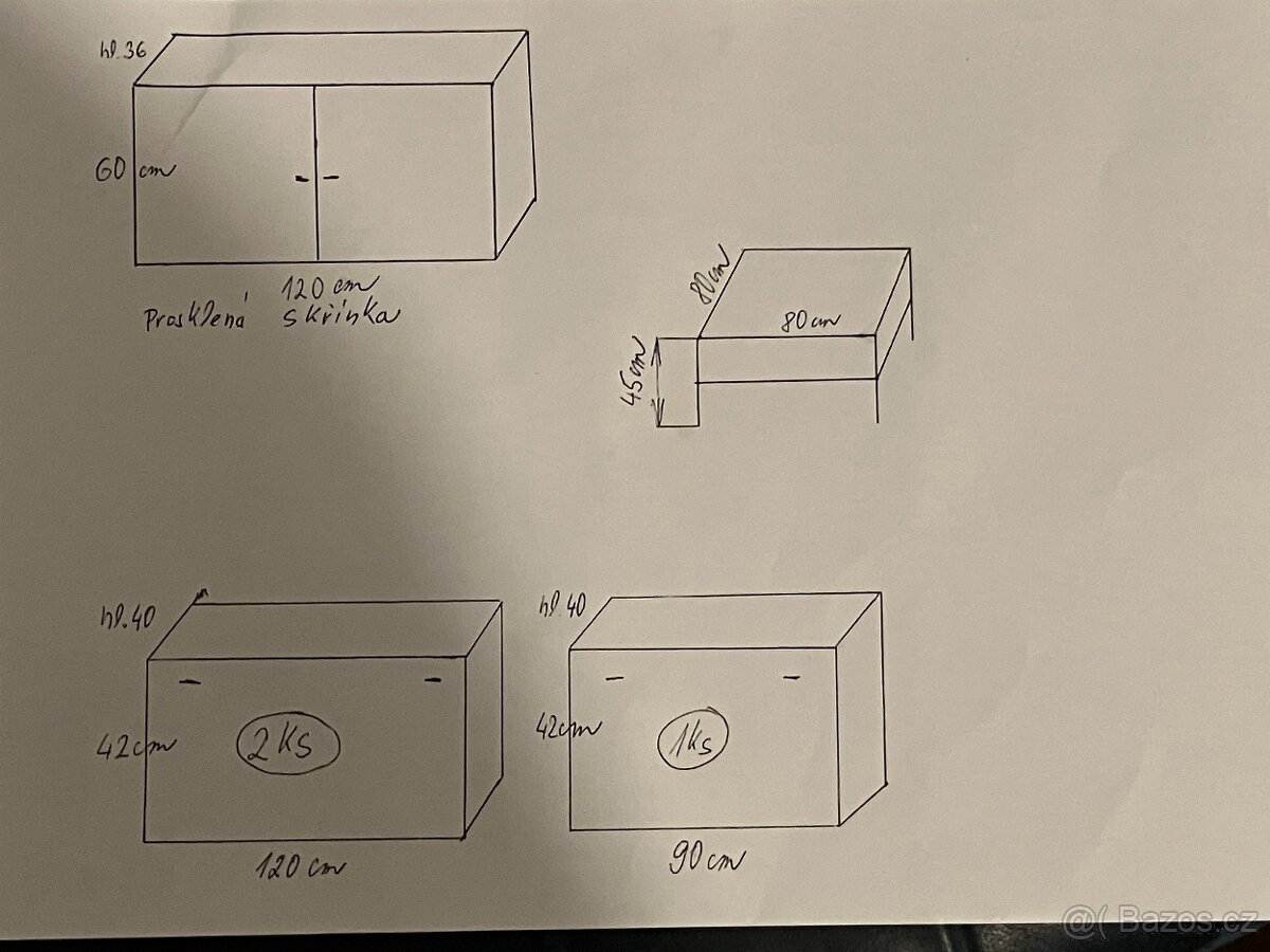 Obývací sestava ROMA Javor - 2
