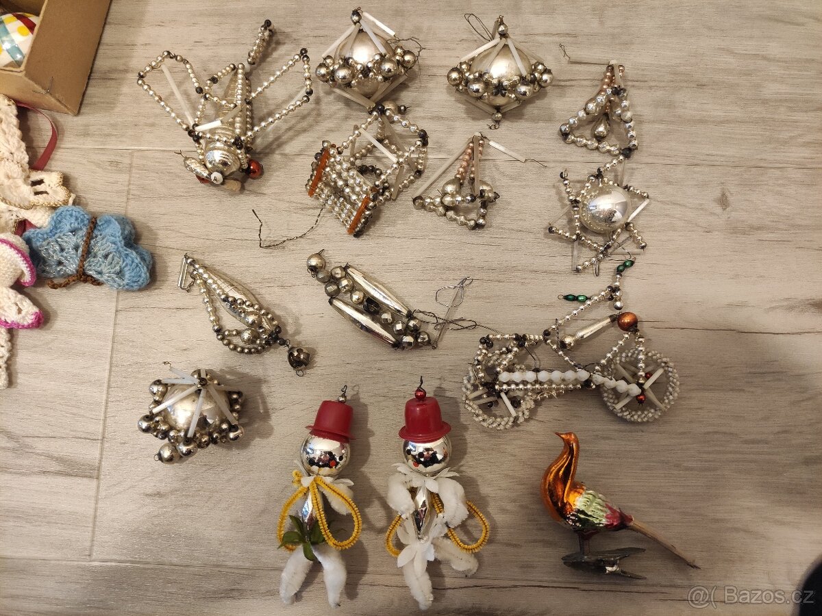 Retro vánoční ozdoby - 2