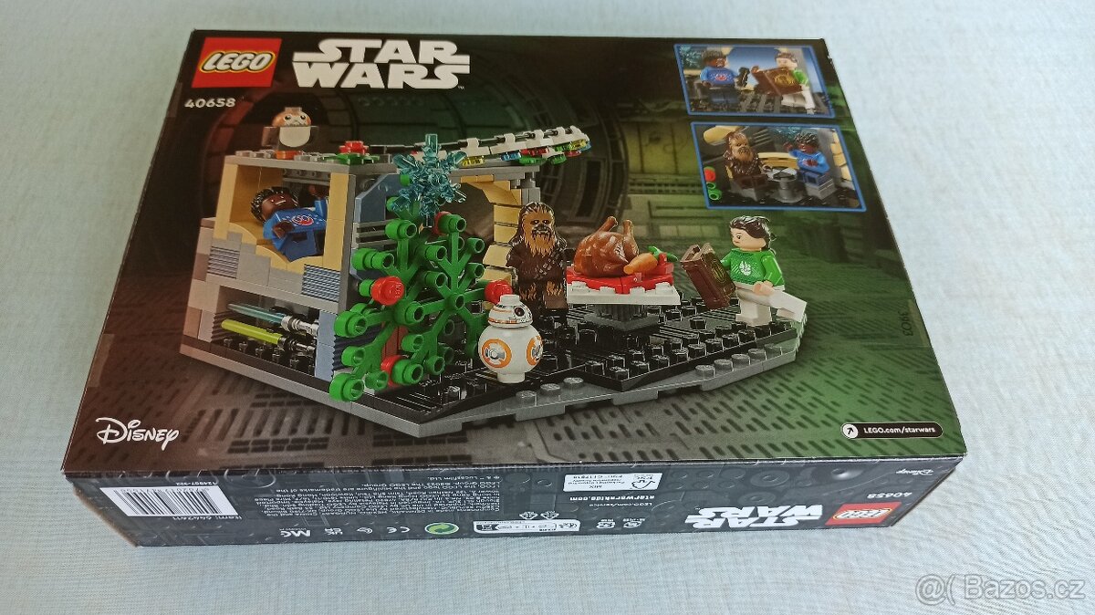 LEGO 40658 Star Wars Millennium Falcon – Vánoční diorama - 2