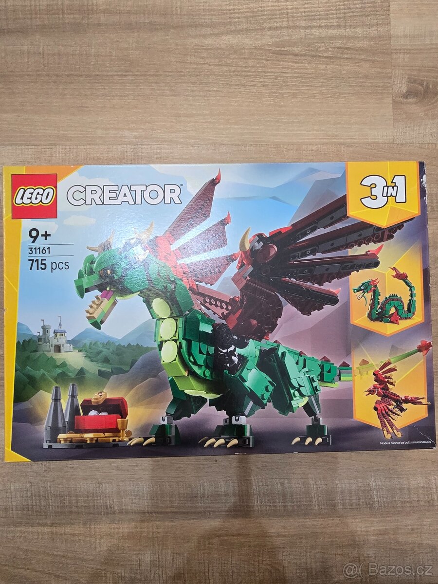 Nové Lego Creator 31161 Medieval Dragon - 2