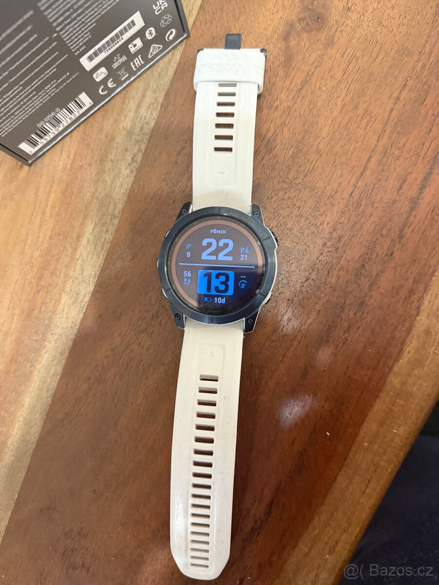 Garmin Fenix 7X Sapphire Solar Blue Titanium - 2