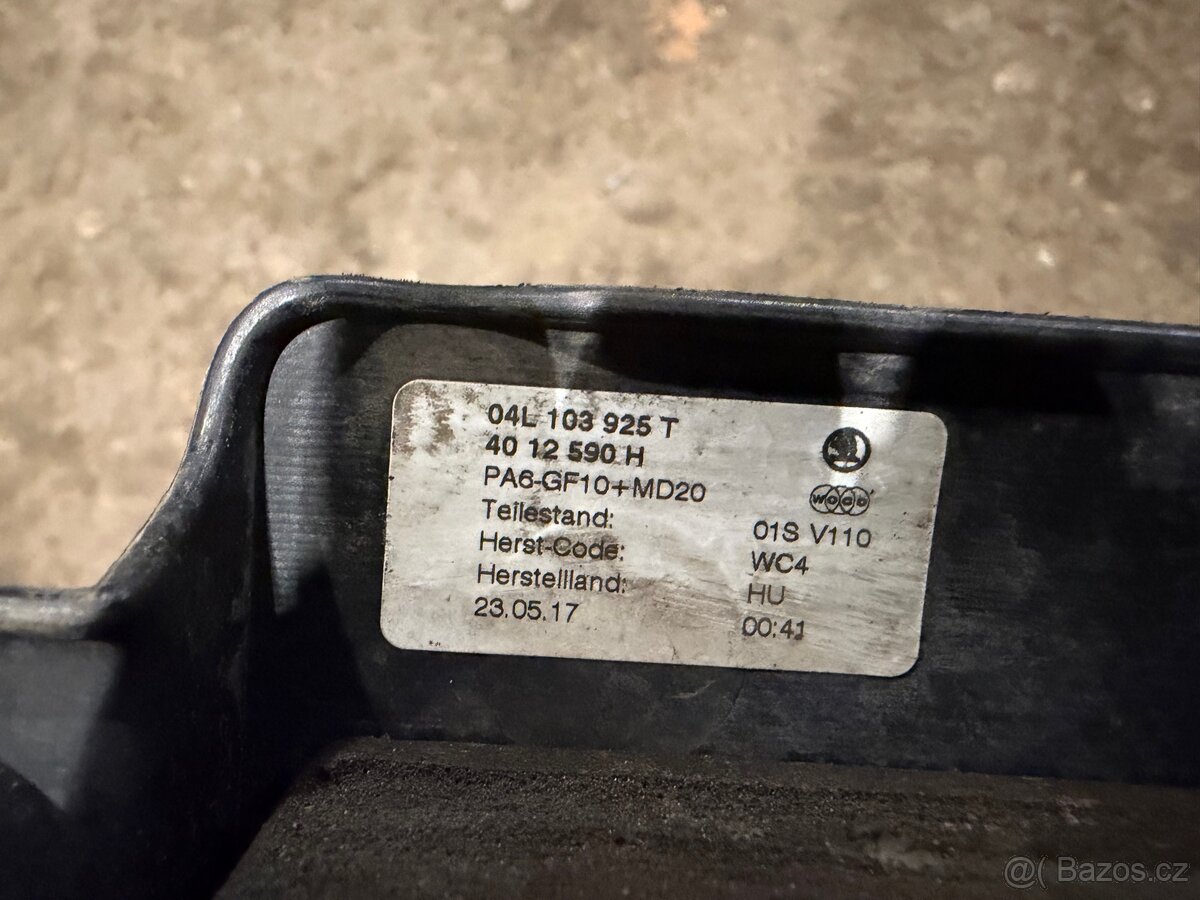 Kryt motoru Škoda 1.6/2.0 TDI - 2