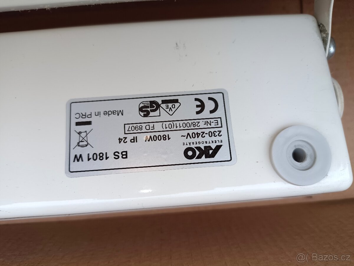 Infrazářič topení - 2