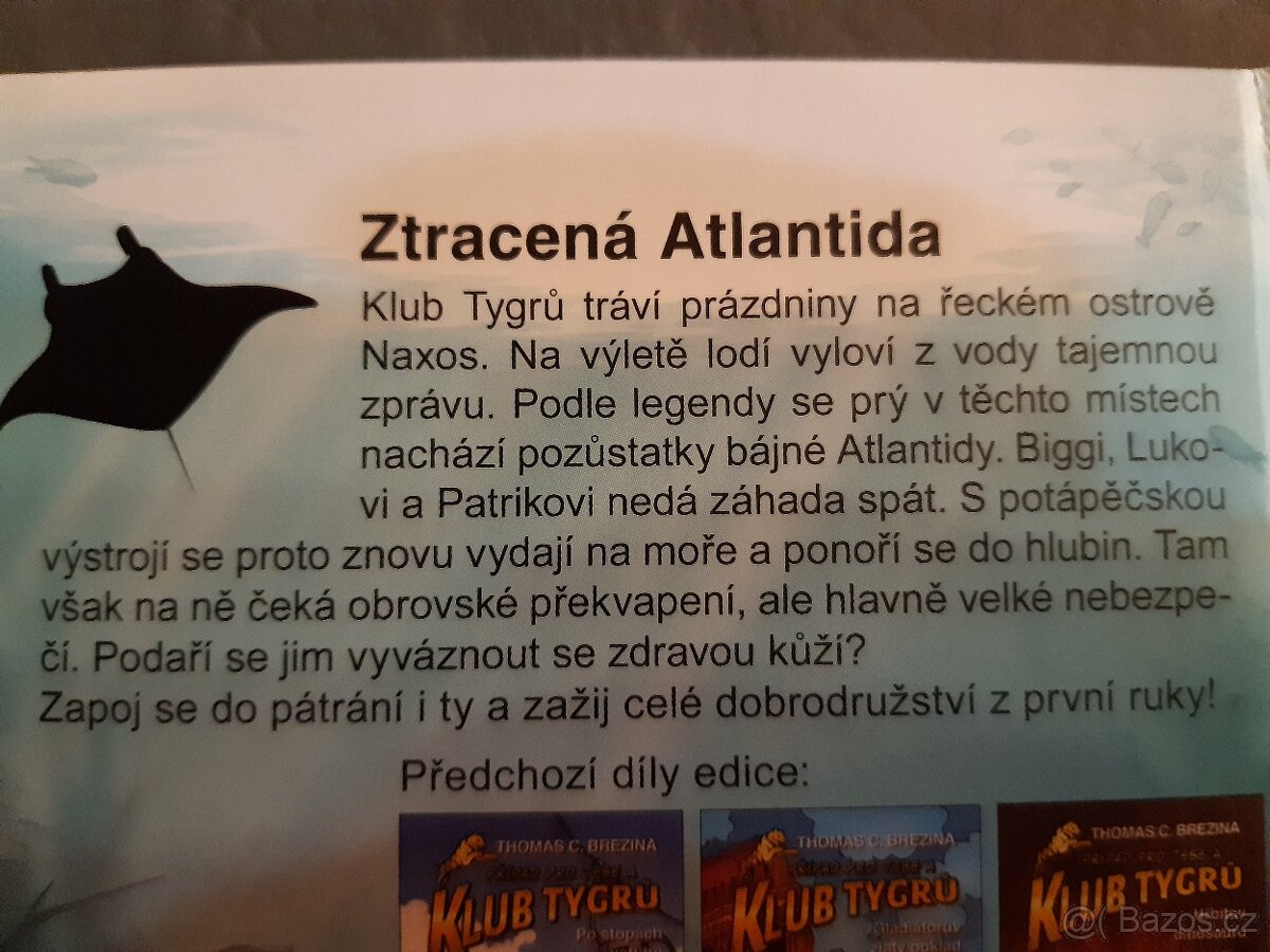 Klub tygrů 2x TOP STAV - cena za obě - 2