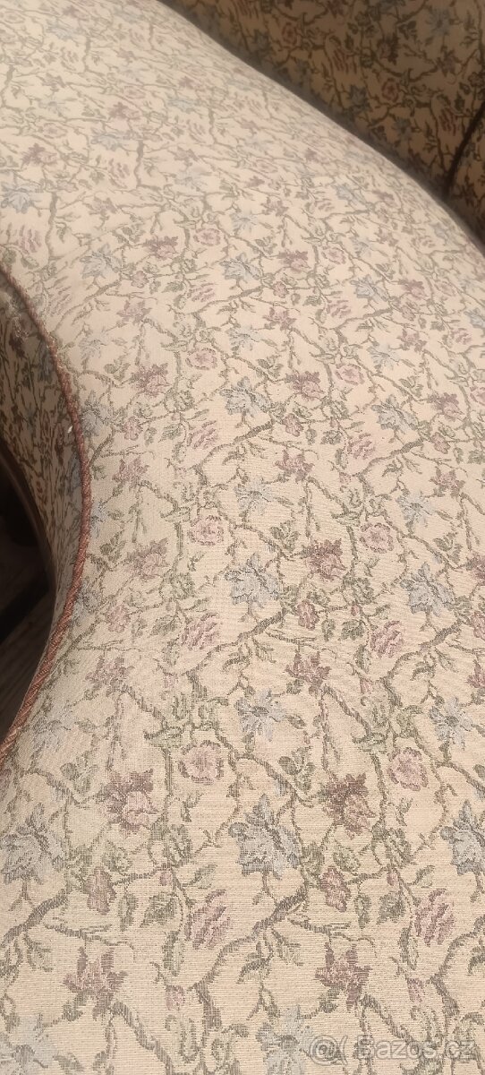 Jedinečná rohová čalouněná sedačka 30-50 léta - 2