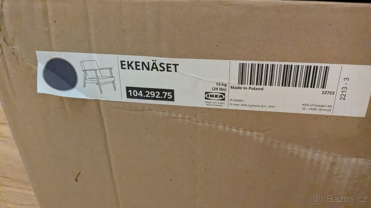 EKENASET Ikea křeslo nové - 2