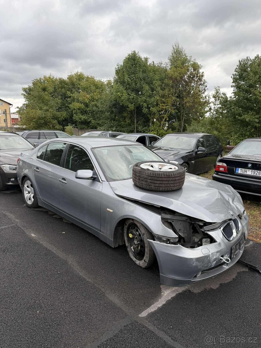 Náhradní díly-BMW E60 520i m54b22-Silbergrau - 2