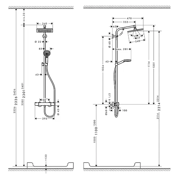 Sprchový systém Hansgrohe - 2