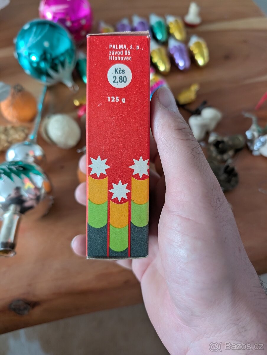 Retro ozdoby na stromeček - 2