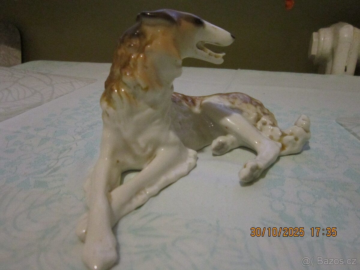 keramická soška psa - 2