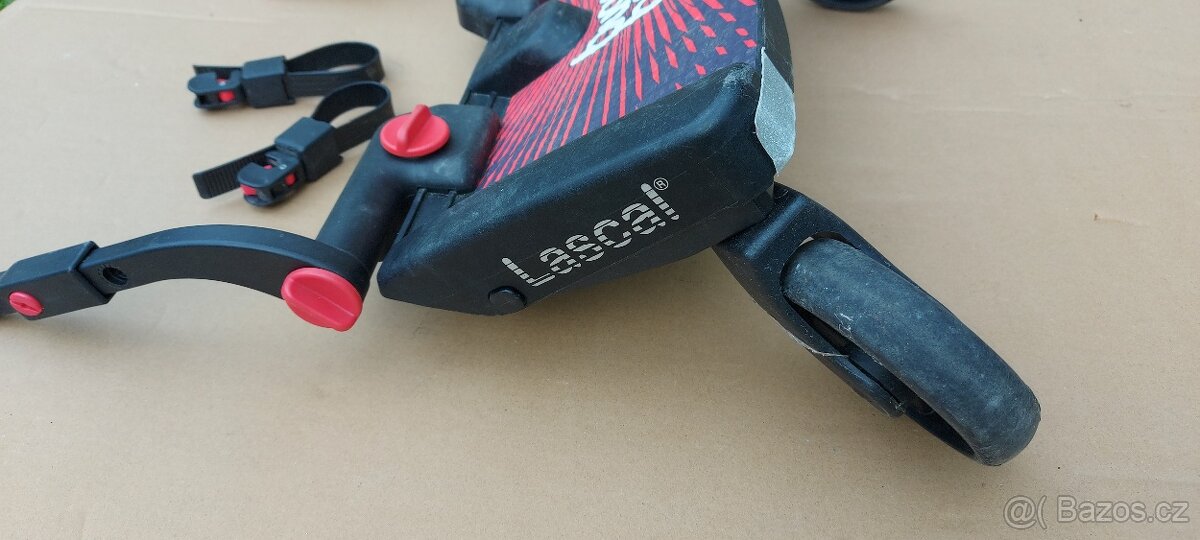 LASCAL stupátko za kočárek BUGGY BOARD MAXI Červená - 2