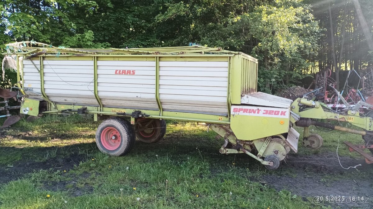 Senážní vůz Claas - 2