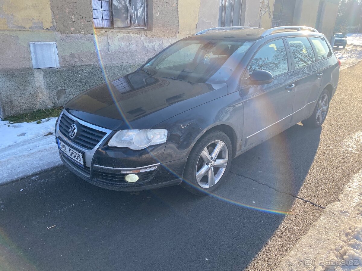 VW PASSAT B6 1.9 TDi ČERNÁ METAL DÍLY - 2