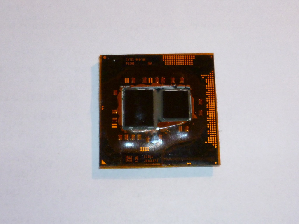 CPU Intel Pentium P6200 mobile 2,13GHz PGA988 - 2