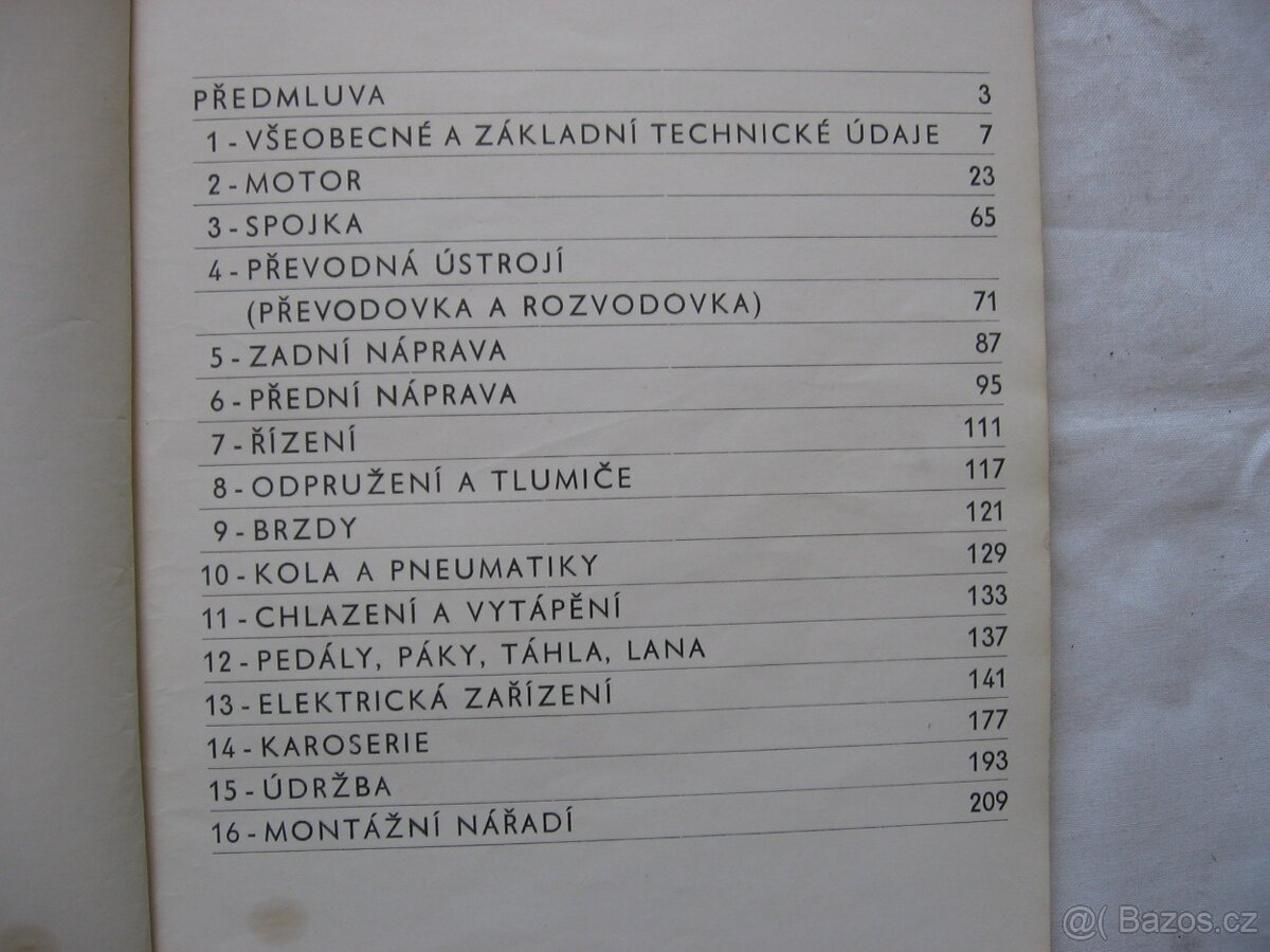 Škoda dílenská příručka - 2