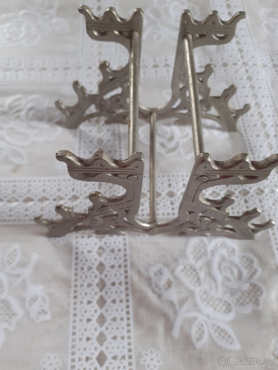 Starožitné odměrky, mlýnek leinbrock, stojan na ubrousky - 2