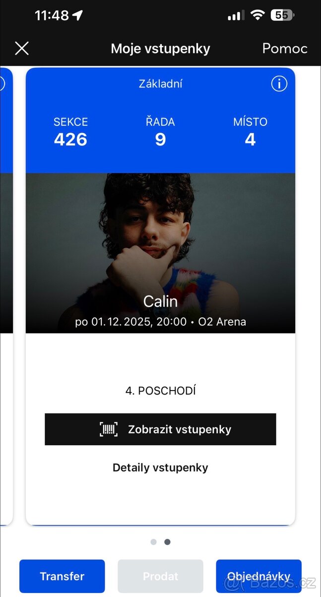 Calin 1.12.2025 O2 arena - 2