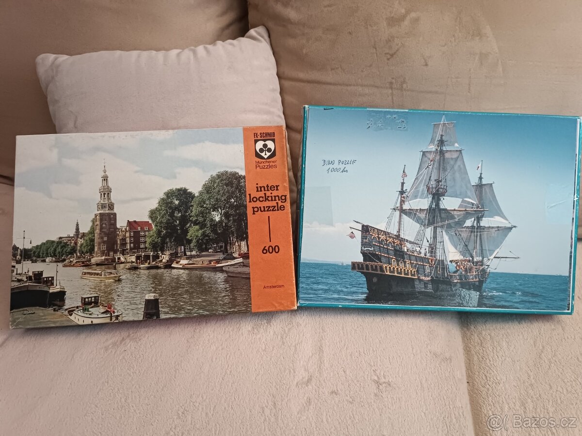 Puzzle 1000 a 600 dílků - 2