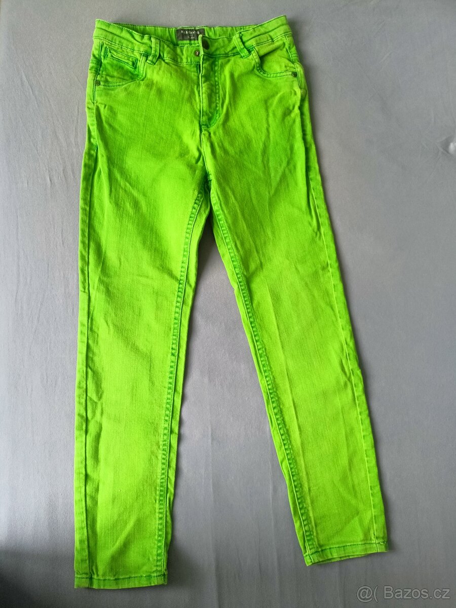 Dětské kalhoty/džíny vel. 146 - NOVÉ - 2