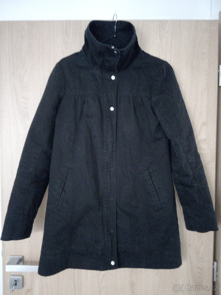 Dámský kabát černý, VILA Clothes XS - 2