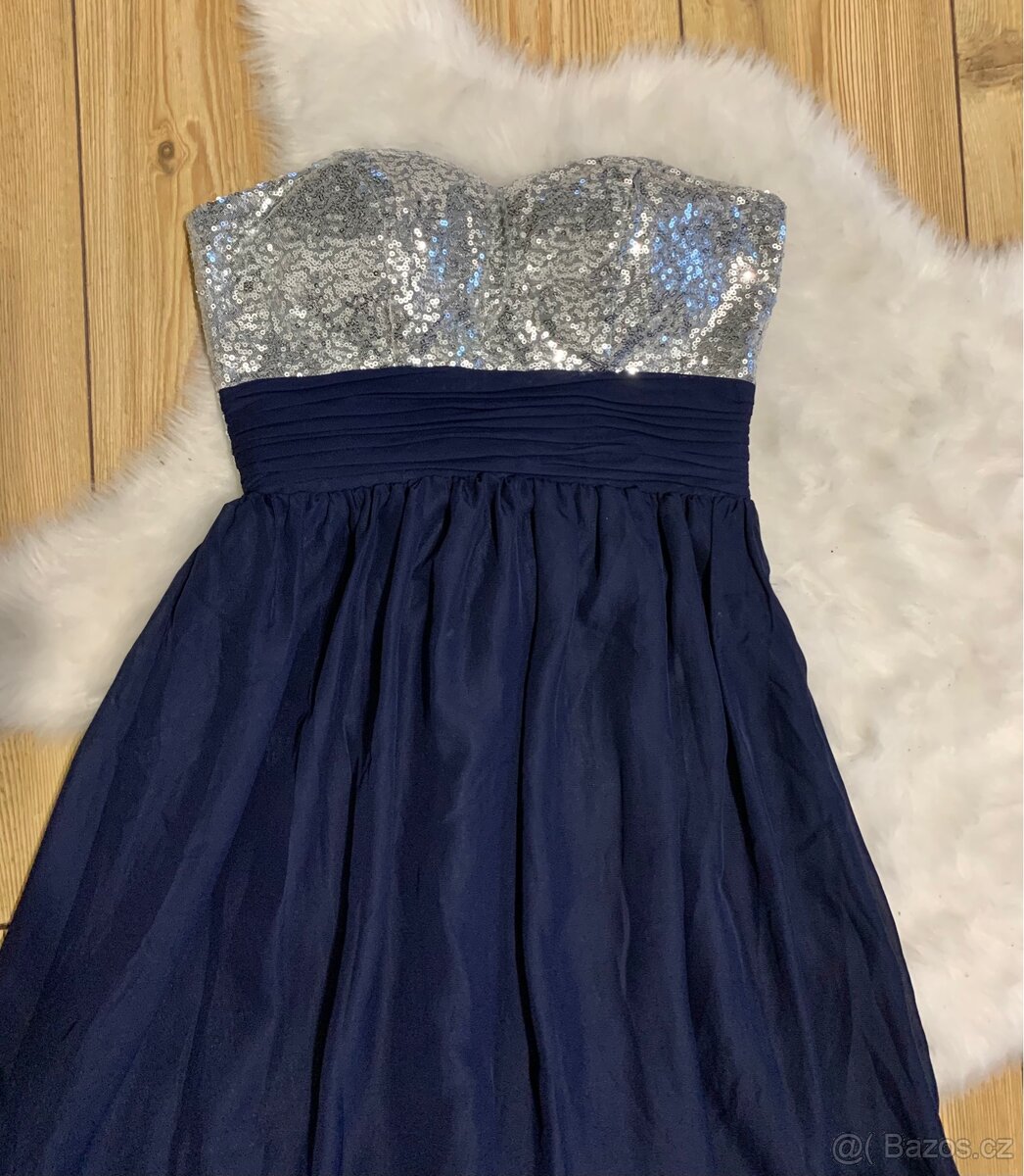Nové dámské plesové/společenské šaty vel. XS - 2