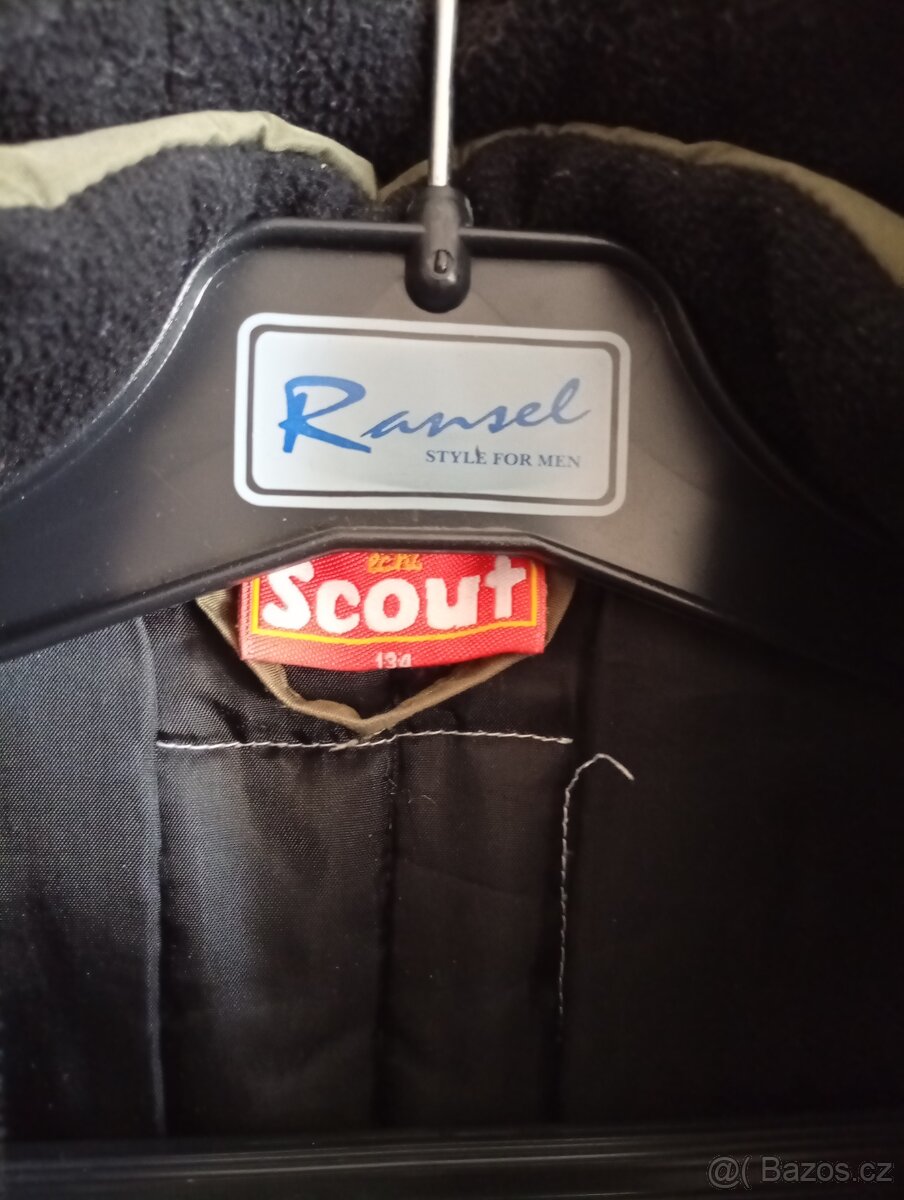 Dětská zimní bunda. Vel.134. (TTTT) - 2