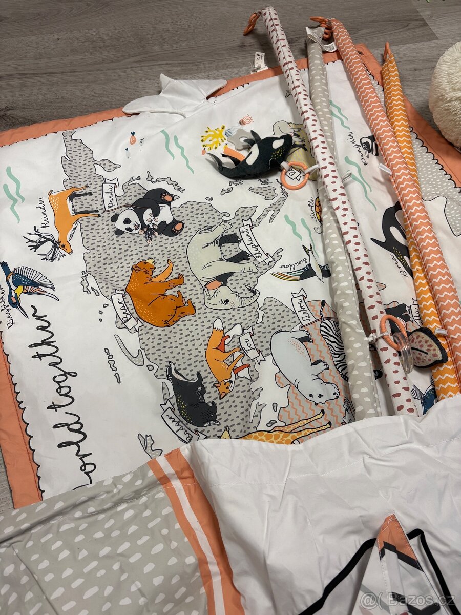 Hrací podložka kinderkraft tippy 3v1 - 2