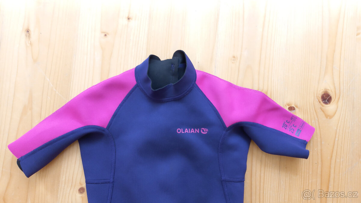 NEOPREN krátký overal, dívčí, 134/140 na 9-10 let - 2