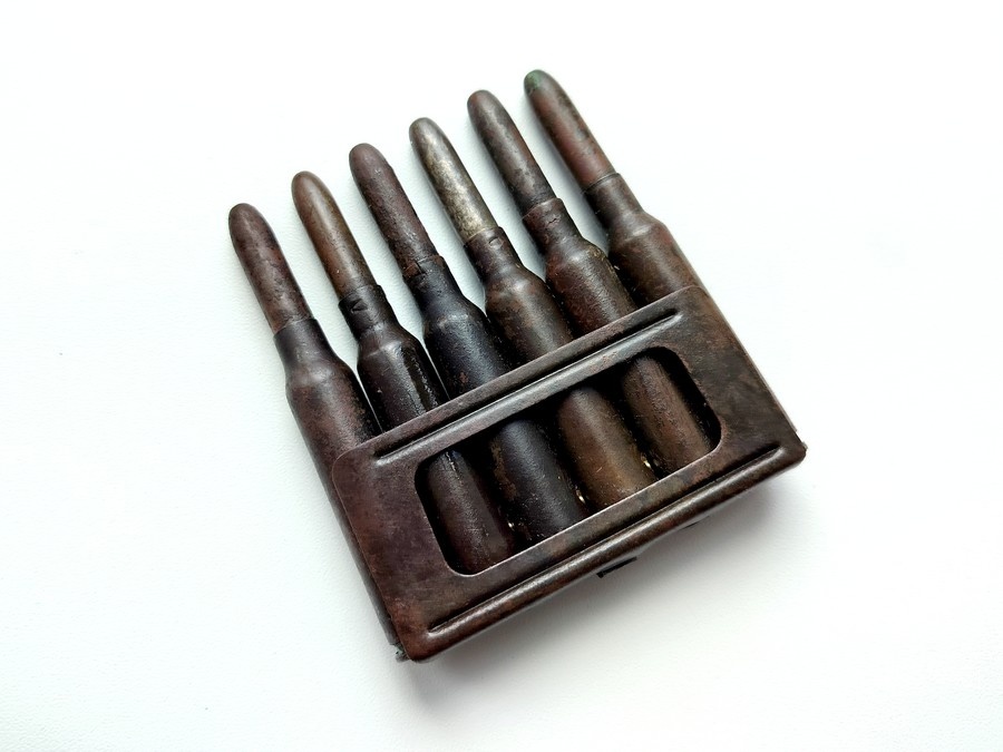 Originál komplet rámeček Mannlicher Carcano M1891 Itálie - 2