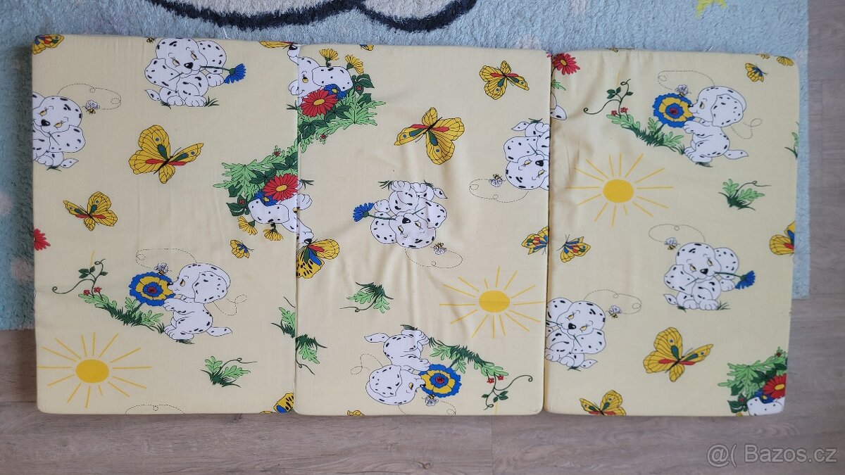 Cestovní skládací matrace do dětské postýlky - 2