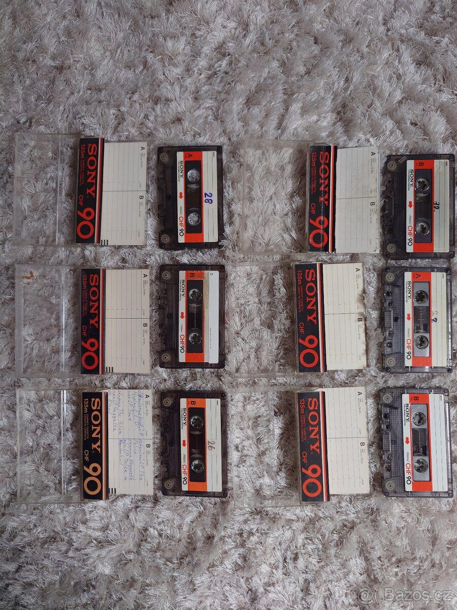 Audio kazety Sony CHF Made in Japan - 2