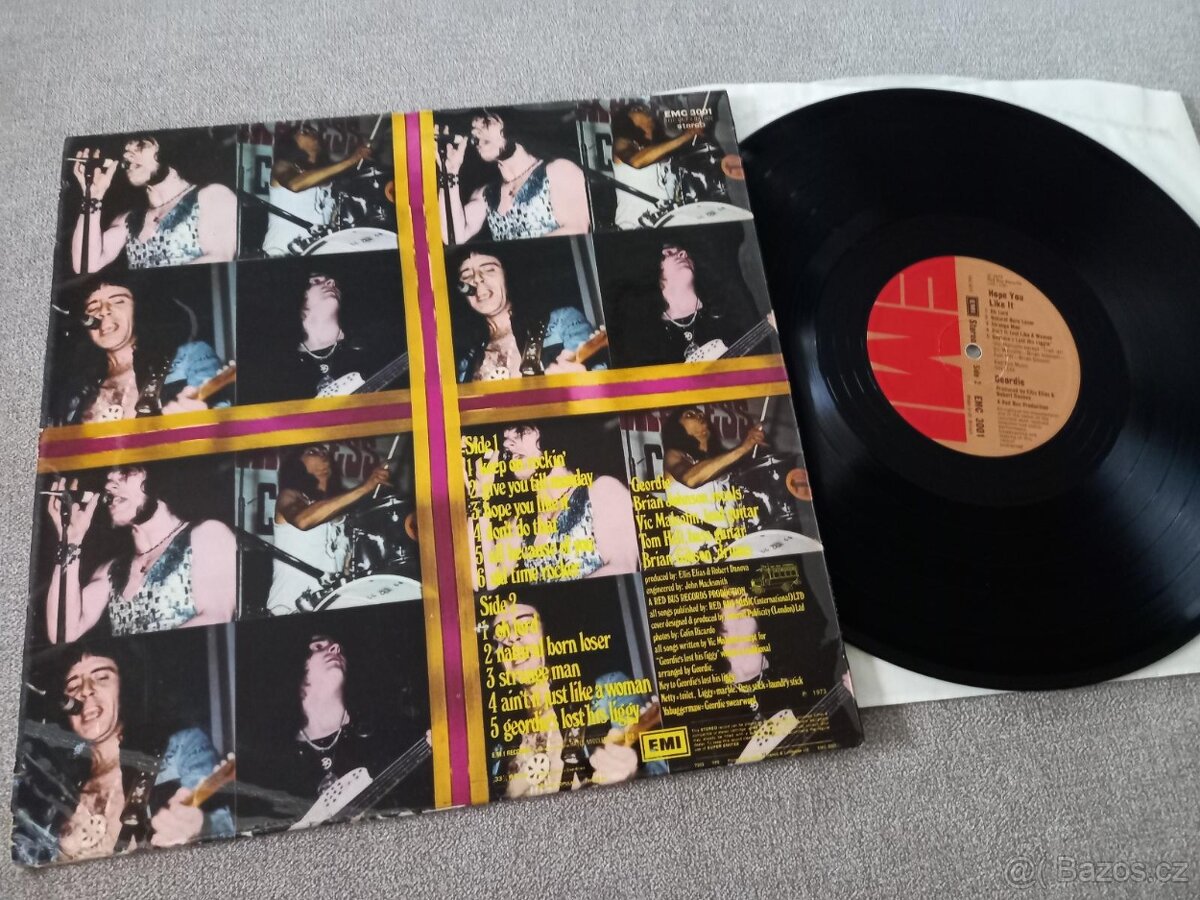 GEORDIE „Hope You Like It „/EMC 3001,1973/inc.Brian Johnson/ - 2