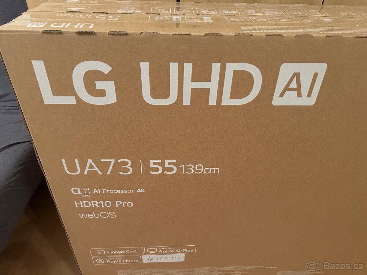 Televize LG UHD 55 palců 139cm - 2