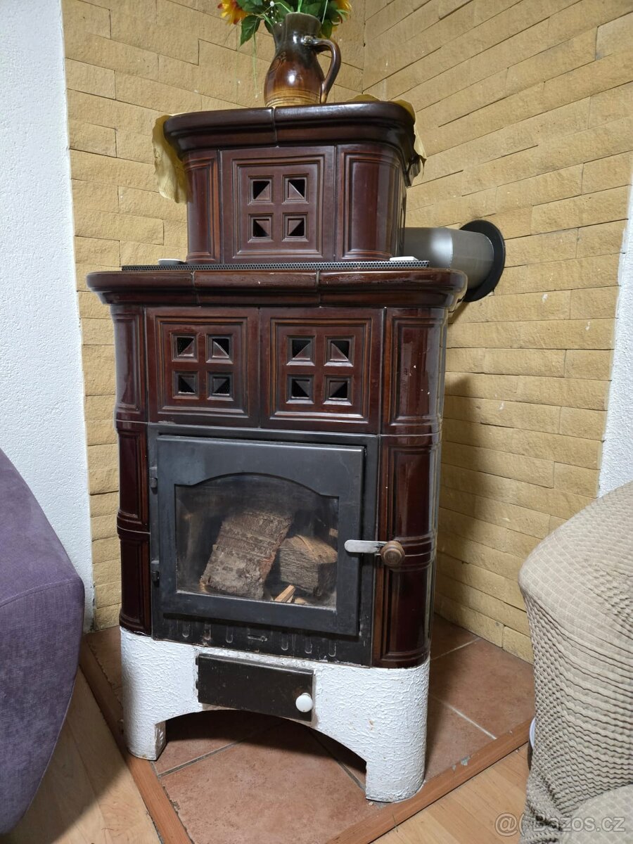 Kachlová krbová kamna - 2