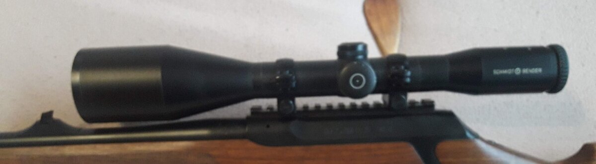 Puškohled Schmidt & Bender 8x56 s červeným bodem - 2