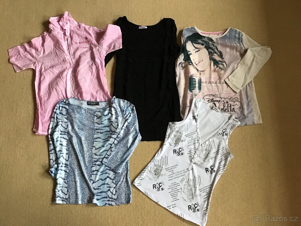 Sada dívčího oblečení vel. 148-152 (158) - 2