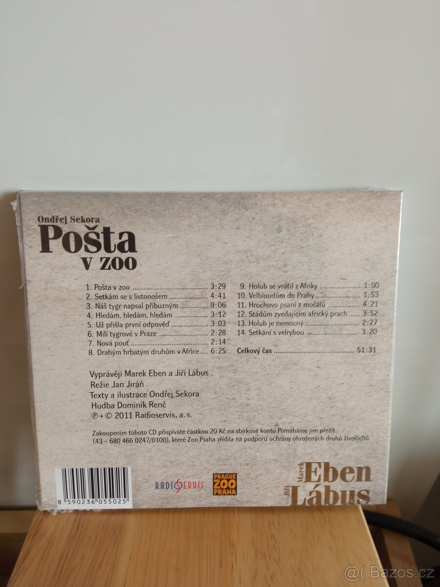 Nové CD Pošta v ZOO - 2