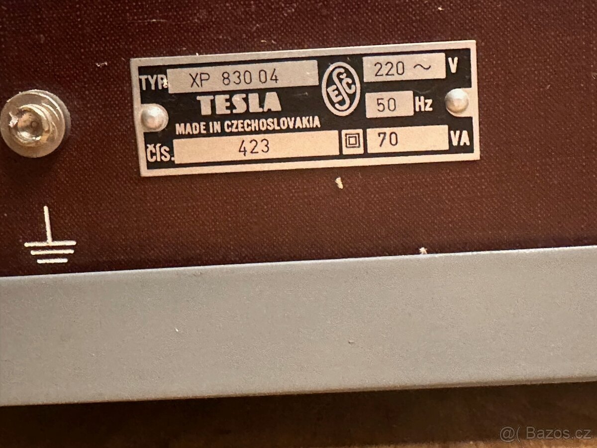 Tesla Osciloskop pomaloběžný analogový - 2