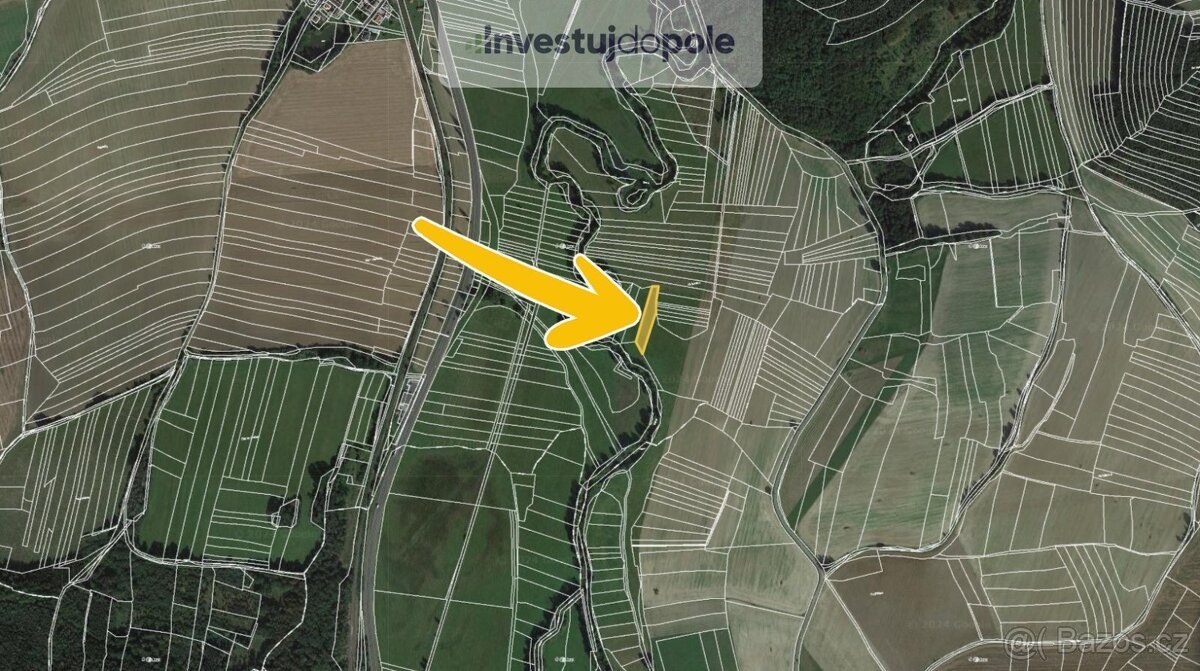 Prodej louky 2 322 m², Borovy, ev.č. 2025-06-24-5 - 2