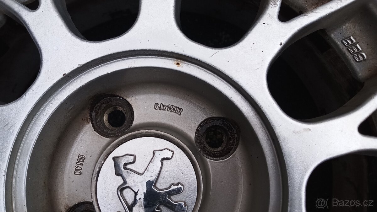Kola Peugeot 206 R15 BBS - 2