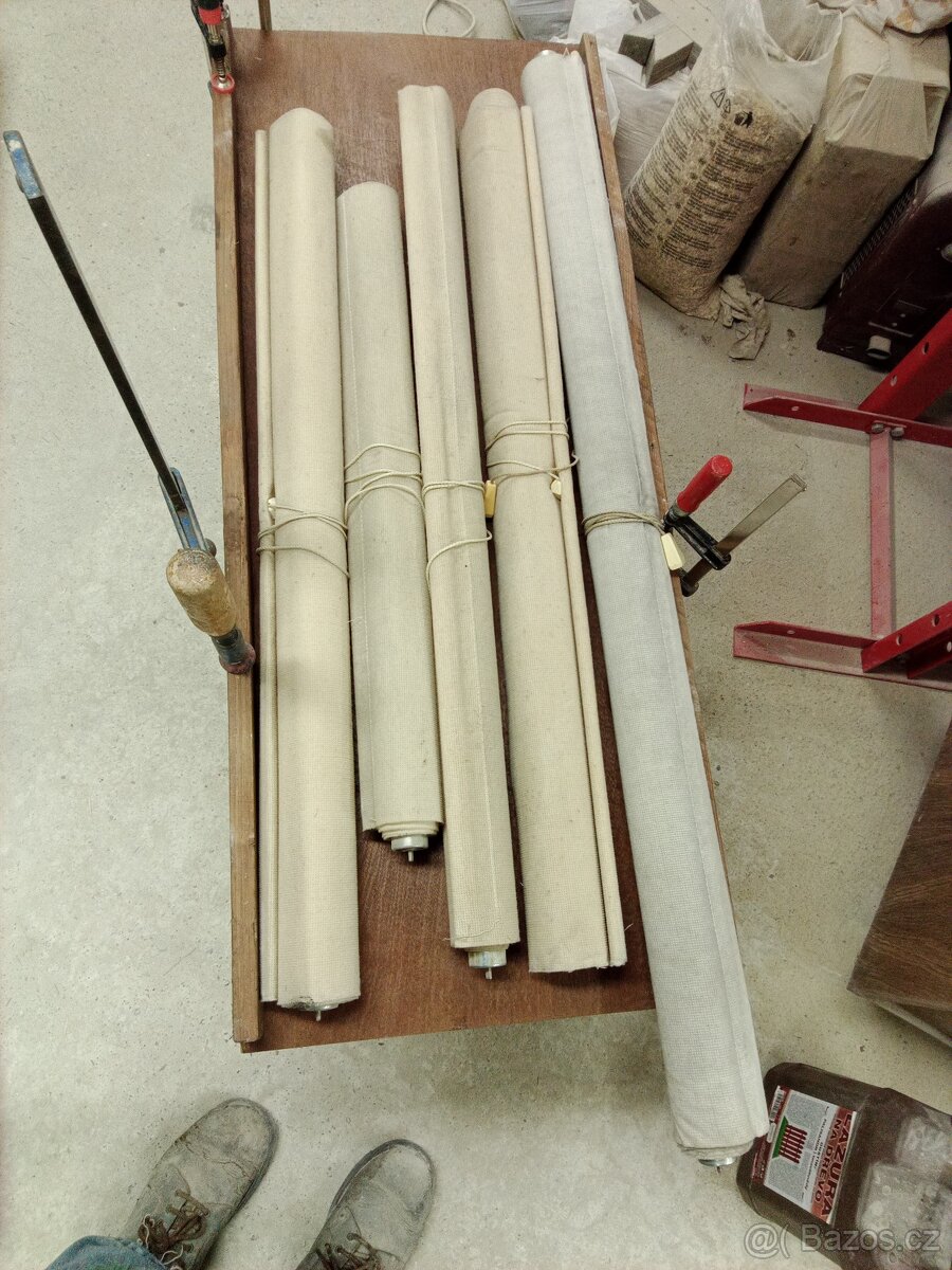 dřevěné garnyže, rolety - 2