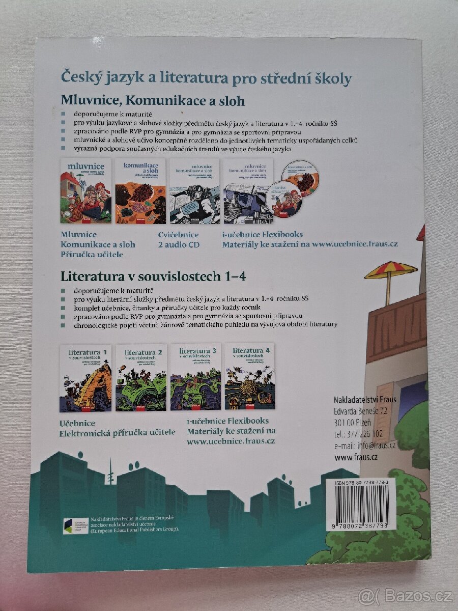 Učebnice ČJ pro SŠ mluvnice Fraus - 2