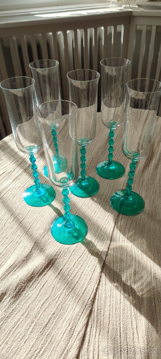 Sklenice na šampaňské foukané - 2