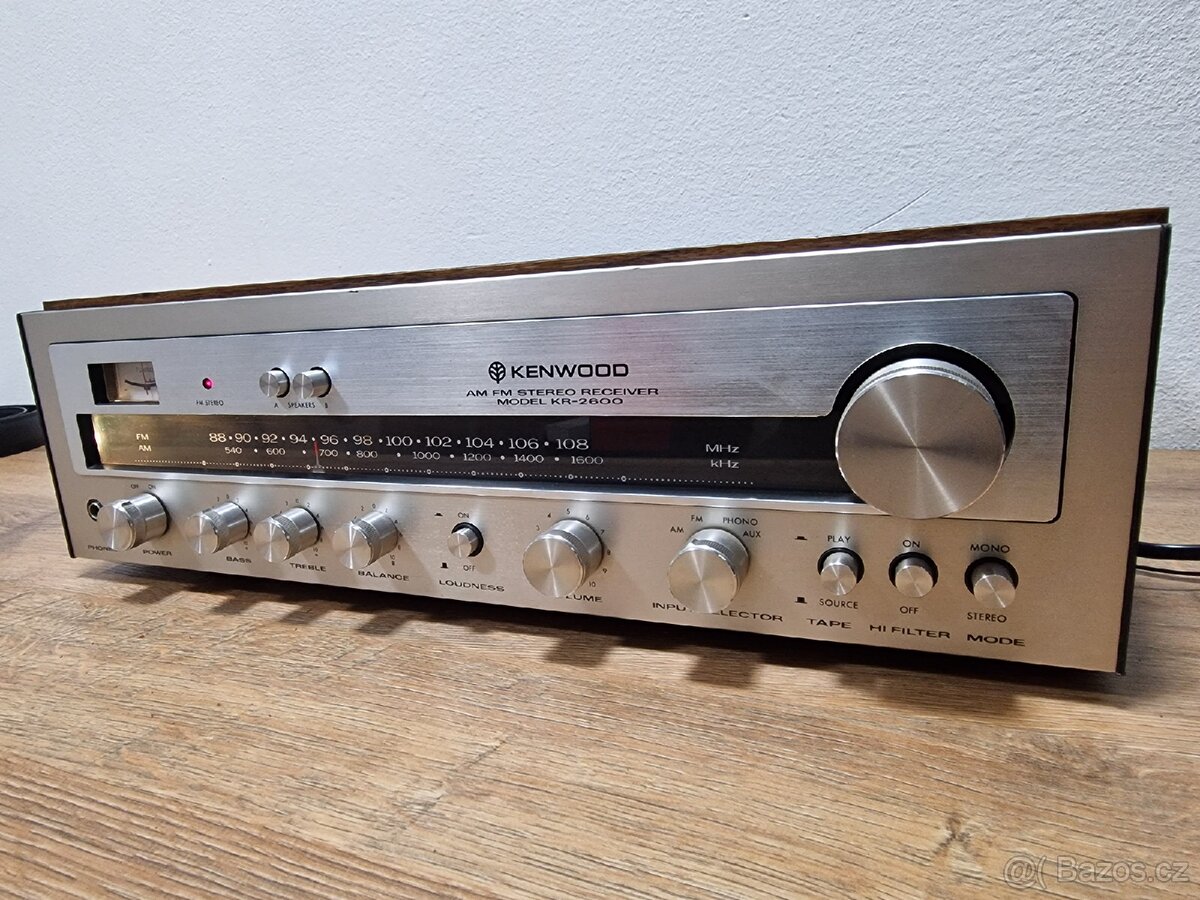 Vintage Reciever Kenwood Kr 2600 - 2