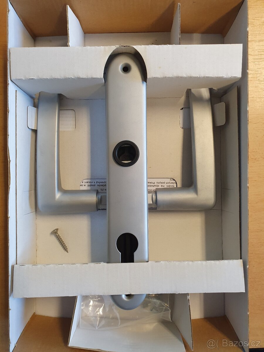 Dveřní kování SONET Rostex satén stříbrné FAB - 2