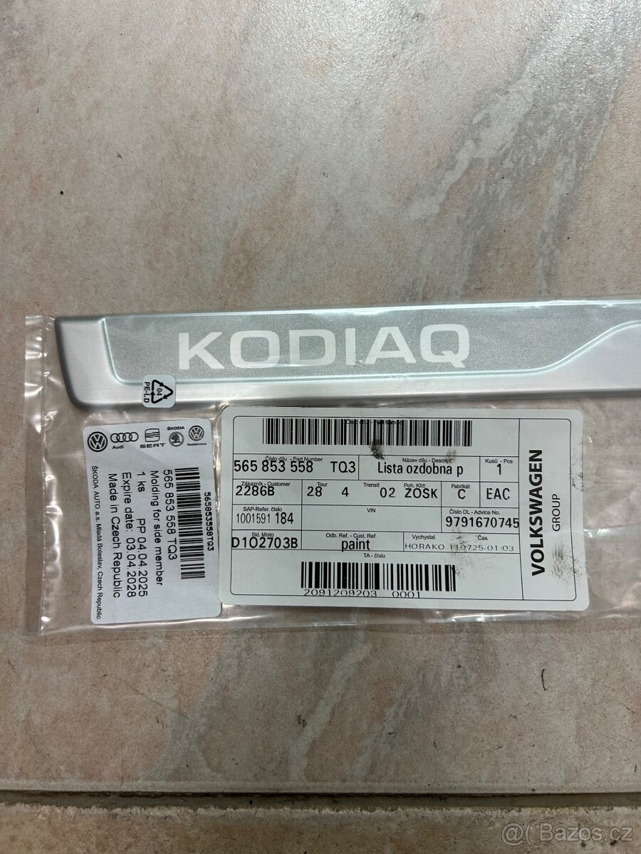 Lišta ozdobná P zad. Škoda Kodiaq - 2