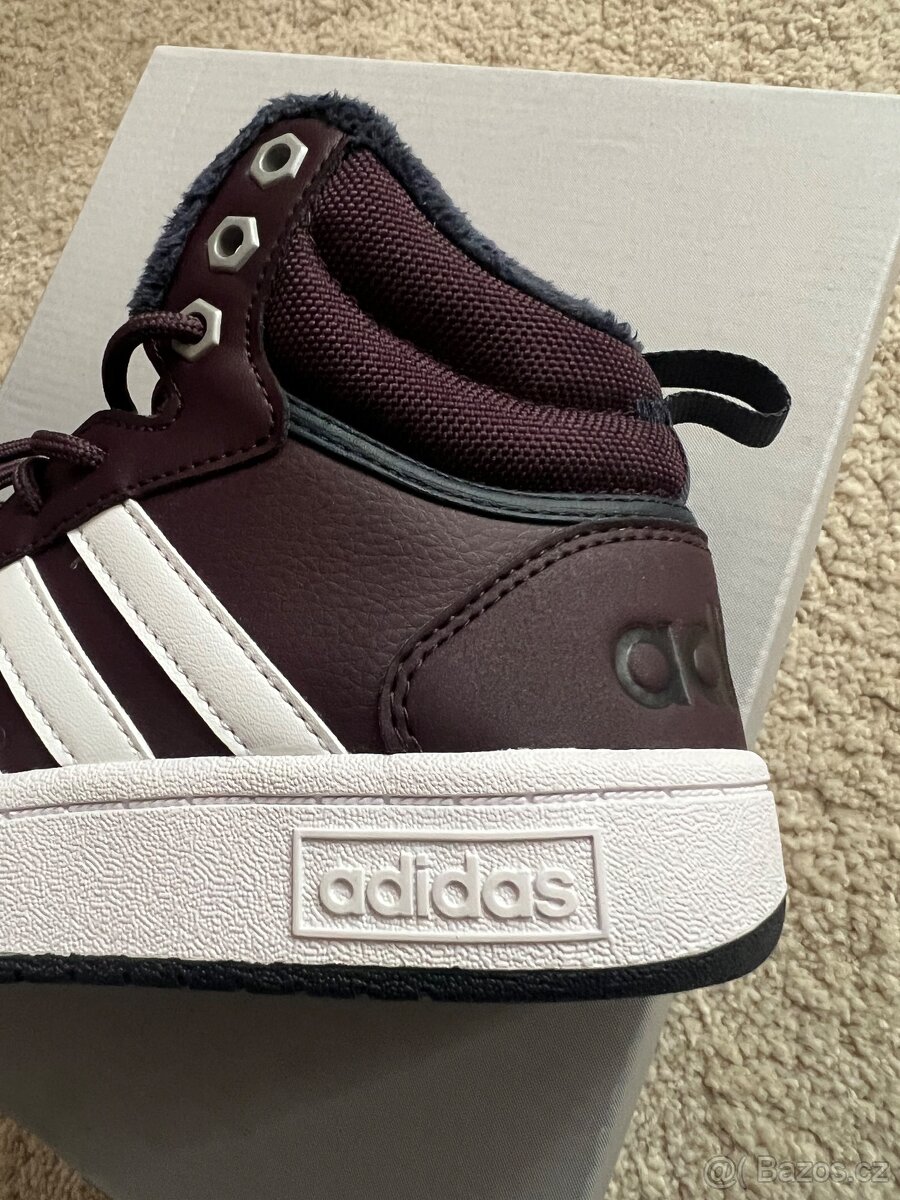Adidas HOOPS 3.0 MID WTR dámské 38 zimni zateplené - 2