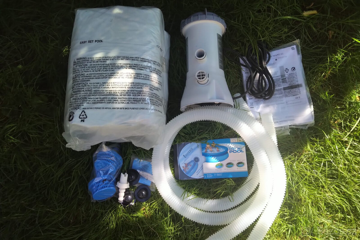 Bazén Intex 3,05m s krycí plachtou - 2